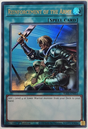 【UR】Reinforcement of the Army (1st Edition) 増援