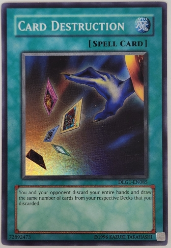 【SR】Card Destruction 手札抹殺