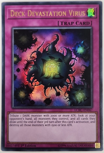 【UR】Deck Devastation Virus (1st Edition) デッキ破壊ウイルス