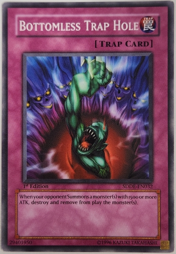 【N】Bottomless Trap Hole (1st Edition) 奈落の落とし穴