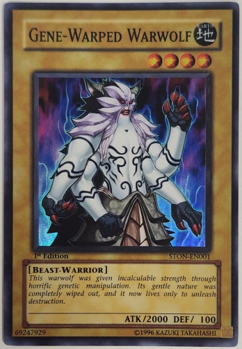 ��SR��Gene-Warped Warwolf (1st Edition) �����ͥƥ��å���������