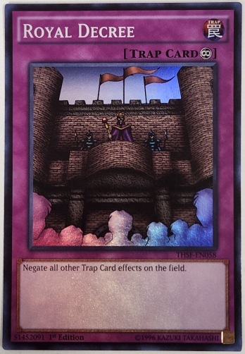 ��SR��Royal Decree (1st Edition) ���ܤΤ�����