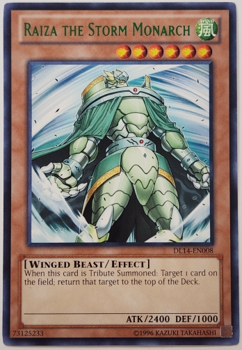 緑文字【R】Raiza the Storm Monarch 風帝ライザー