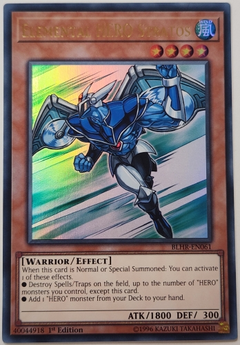 ��UR��Elemental Hero Stratos (1st Edition) E��HERO �������ޥ�