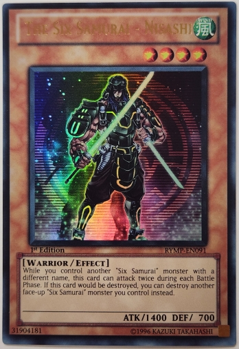 【UR】The Six Samurai - Nisashi (1st Edition) 六武衆−ニサシ