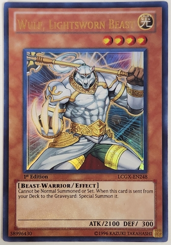 【UR】Wulf, Lightsworn Beast (1st Edition) ライトロード・ビースト ウォルフ