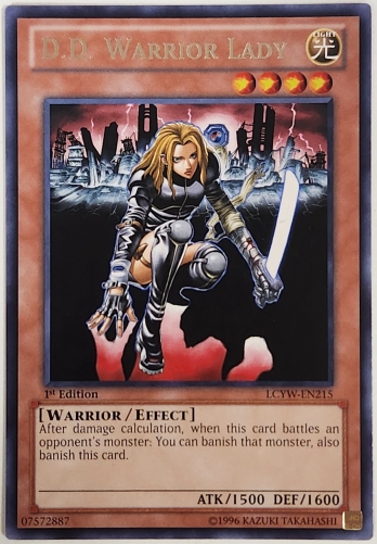 【R】D.D. Warrior Lady (1st Edition) 異次元の女戦士
