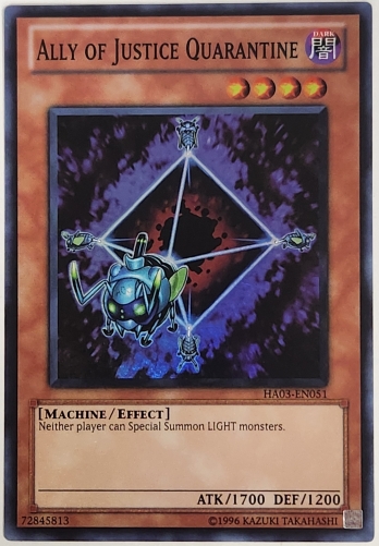 【SR】Ally of Justice Quarantine A・O・J D.D.チェッカー