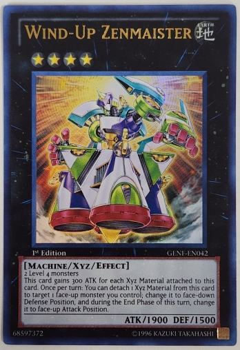 【UR】Wind-Up Zenmaister (1st Edition) 発条機甲ゼンマイスター