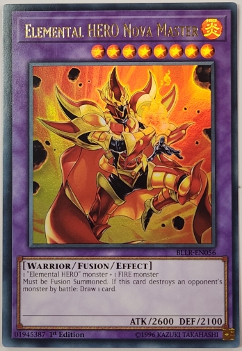 【UR】Elemental HERO Nova Master (1st Edition) E・HERO ノヴァマスター