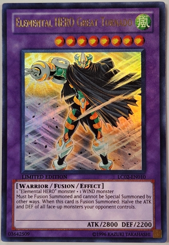URElemental HERO Great Tornado (Limited Edition) EHERO Great TORNADO