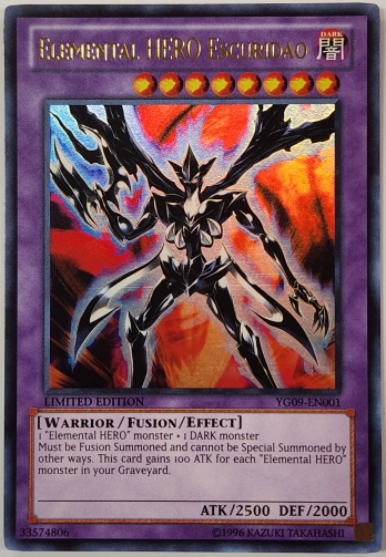 【UR】Elemental Hero Escuridao (Limited Edition) E・HERO エスクリダオ