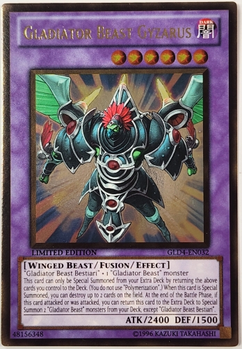 【GR】Gladiator Beast Gyzarus (Limited Edition) 剣闘獣 ガイザレス