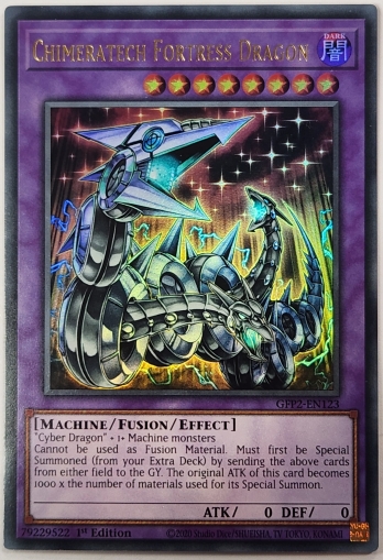 【UR】Chimeratech Fortress Dragon (1st Edition) キメラテック・フォートレス・ドラゴン