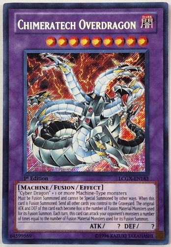【SE】Chimeratech Overdragon (1st Edition) キメラテック・オーバー・ドラゴン