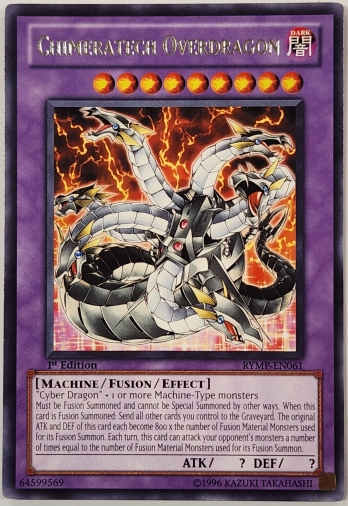 【R】Chimeratech Overdragon (1st Edition) キメラテック・オーバー・ドラゴン