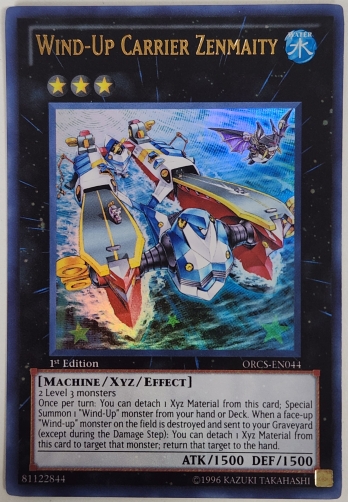 【UR】Wind-Up Carrier Zenmaity (1st Edition) 発条空母ゼンマイティ