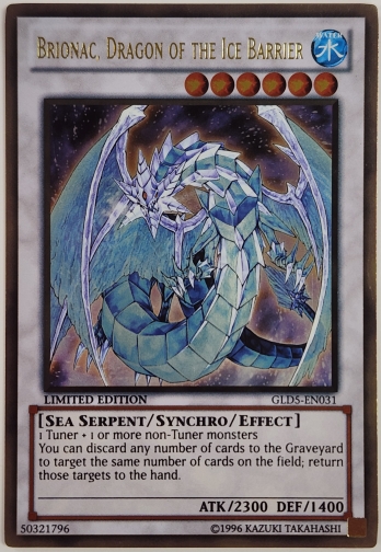 【GR】Brionac, Dragon of the Ice Barrier (Limited Edition) 氷結界の龍 ブリューナク
