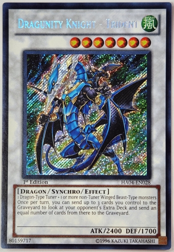 SEDragunity Knight - Trident (1st Edition) ɥ饰˥ƥʥȡݥȥ饤ǥ