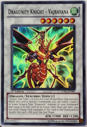 SRDragunity Knight - Vajrayana (1st Edition) ɥ饰˥ƥʥȡݥ