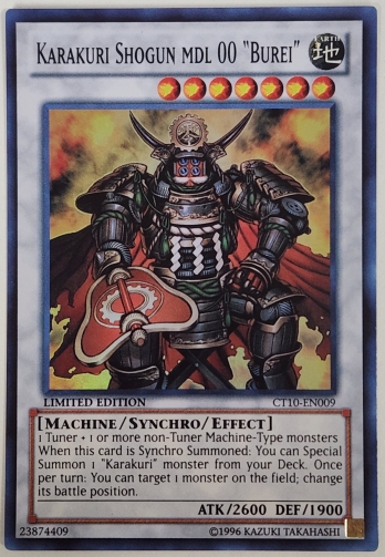 【SR】Karakuri Shogun mdl 00 “Burei (Limited Edition) カラクリ将軍 無零