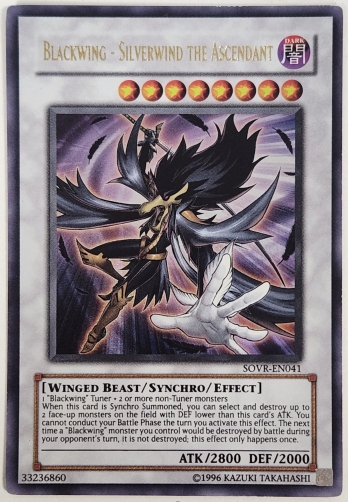 【UR】Blackwing - Silverwind the Ascendant BF-孤高のシルバー・ウィンド