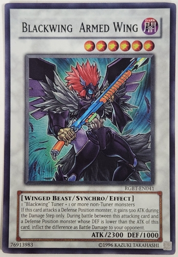 【SR】Blackwing Armed Wing BF−アームズ・ウィング