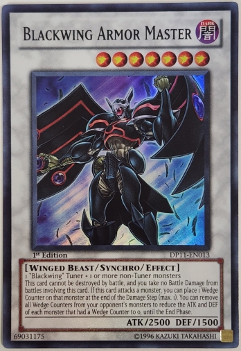 【SR】Blackwing Armor Master (1st Edition) BF-アーマード・ウィング
