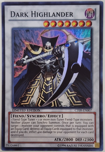 【SR】Dark Highlander (LIMITED EDITION) 天刑王 ブラック・ハイランダー