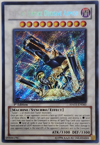 【SE】Ally of Justice Desicive Armor (1st Edition) A・O・J ディサイシブ・アームズ