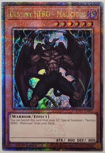 ��QCSE��Destiny HERO - Malicious D-HERO �ǥ����ܥ�å����� (1st Edition)