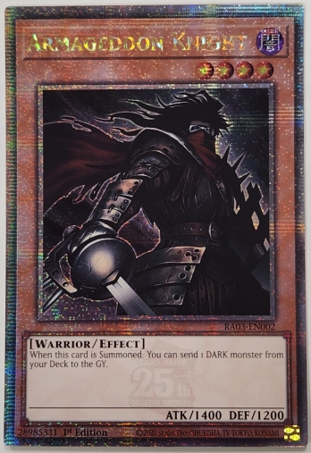 【QCSE】Armageddon Knight 終末の騎士 (1st Edition)