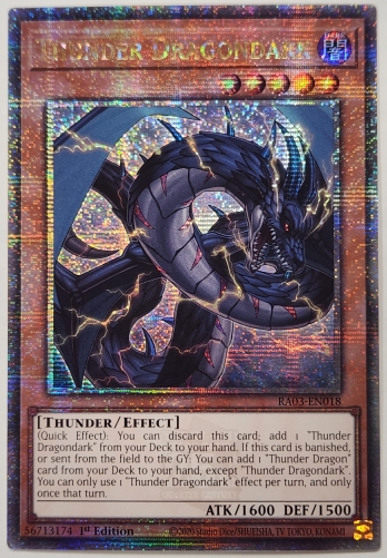【QCSE】Thunder Dragondark 雷電龍−サンダー・ドラゴン (1st Edition)
