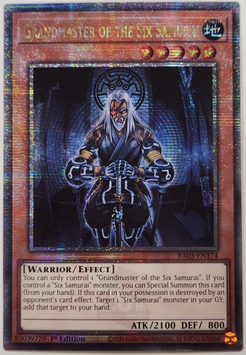 QCSEGrandmaster of the Six Samurai ϻ𽰤λ (1st Edition)