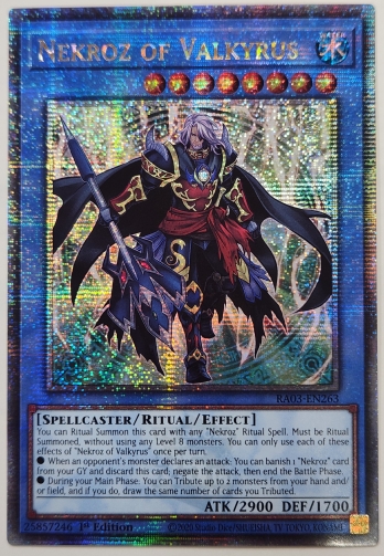 【QCSE】Nekroz of Valkyrus ヴァルキュルスの影霊衣 (1st Edition)