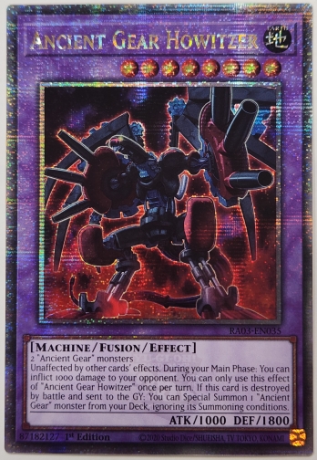 【QCSE】Ancient Gear Howitzer 古代の機械魔神 (1st Edition)