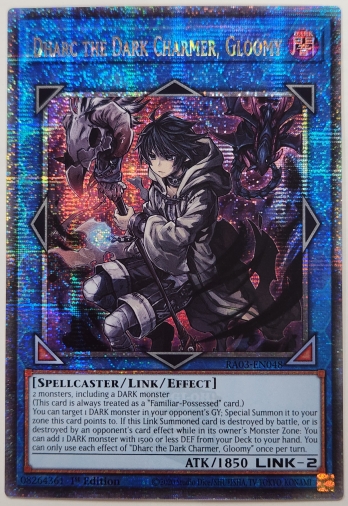 【QCSE】 Dharc the Dark Charmer, Gloomy 暗影の闇霊使いダルク (1st Edition)