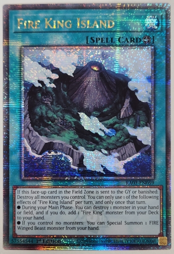 【QCSE】Fire King Island 炎王の孤島 (1st Edition)
