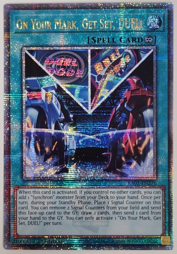 【QCSE】On Your Mark, Get Set, DUEL! ライディング・デュエル!アクセラレーション! (1st Edition)