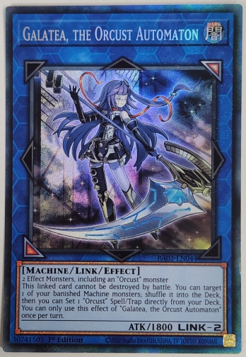 【CR】Galatea, the Orcust Automaton オルフェゴール・ガラテア (1st Edition)