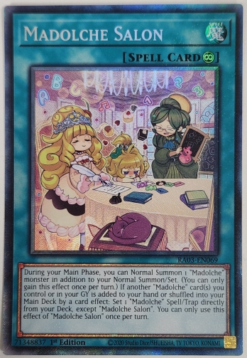【CR】Madolche Salon マドルチェ・サロン (1st Edition)