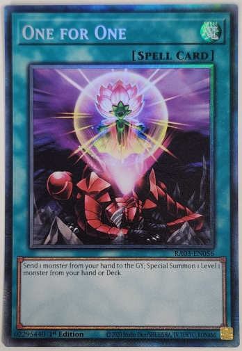 【CR】One for One ワン・フォー・ワン (1st Edition)