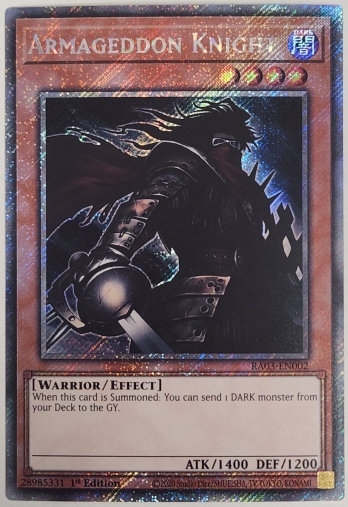 【PS】Armageddon Knight 終末の騎士 (1st Edition)