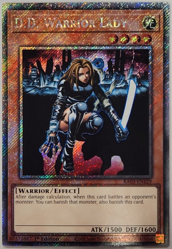 【PS】D.D. Warrior Lady 異次元の女戦士 (1st Edition)