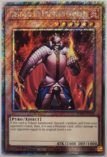 【PS】Thestalos the Firestorm Monarch 炎帝テスタロス (1st Edition)