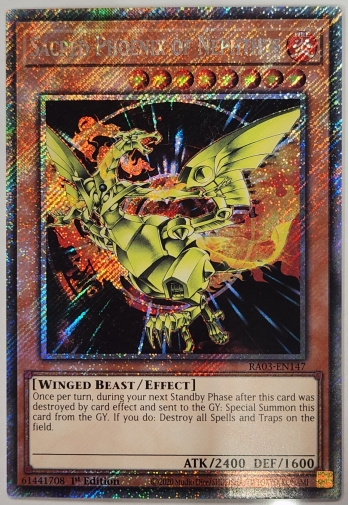 【PS】Sacred Phoenix of Nephthys ネフティスの鳳凰神 (1st Edition)