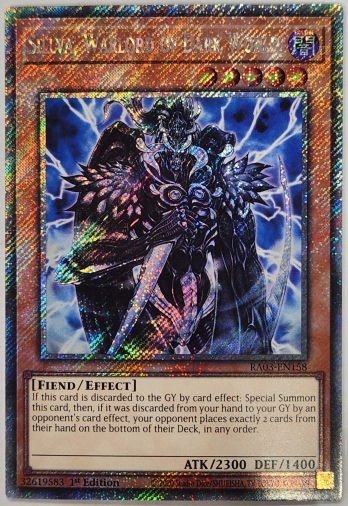 【PS】Sillva, Warlord of Dark World 暗黒界の軍神 シルバ (1st Edition)