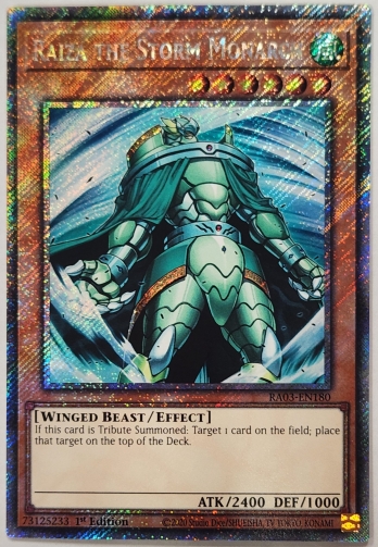 【PS】Raiza the Storm Monarch 風帝ライザー (1st Edition)