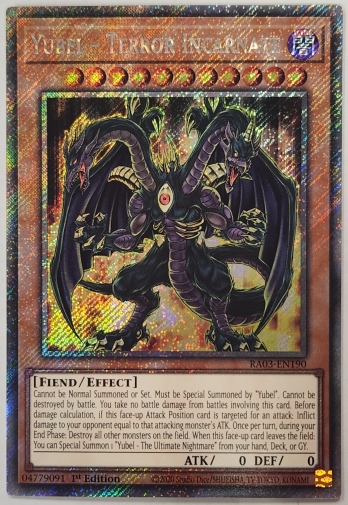 【PS】Yubel - Terror Incarnate ユベル−Das Abscheulich Ritter (1st Edition)