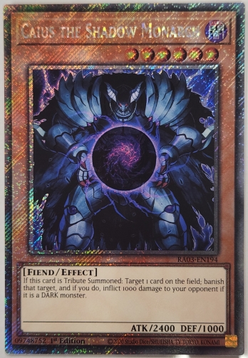 【PS】Caius the Shadow Monarch 邪帝ガイウス (1st Edition)